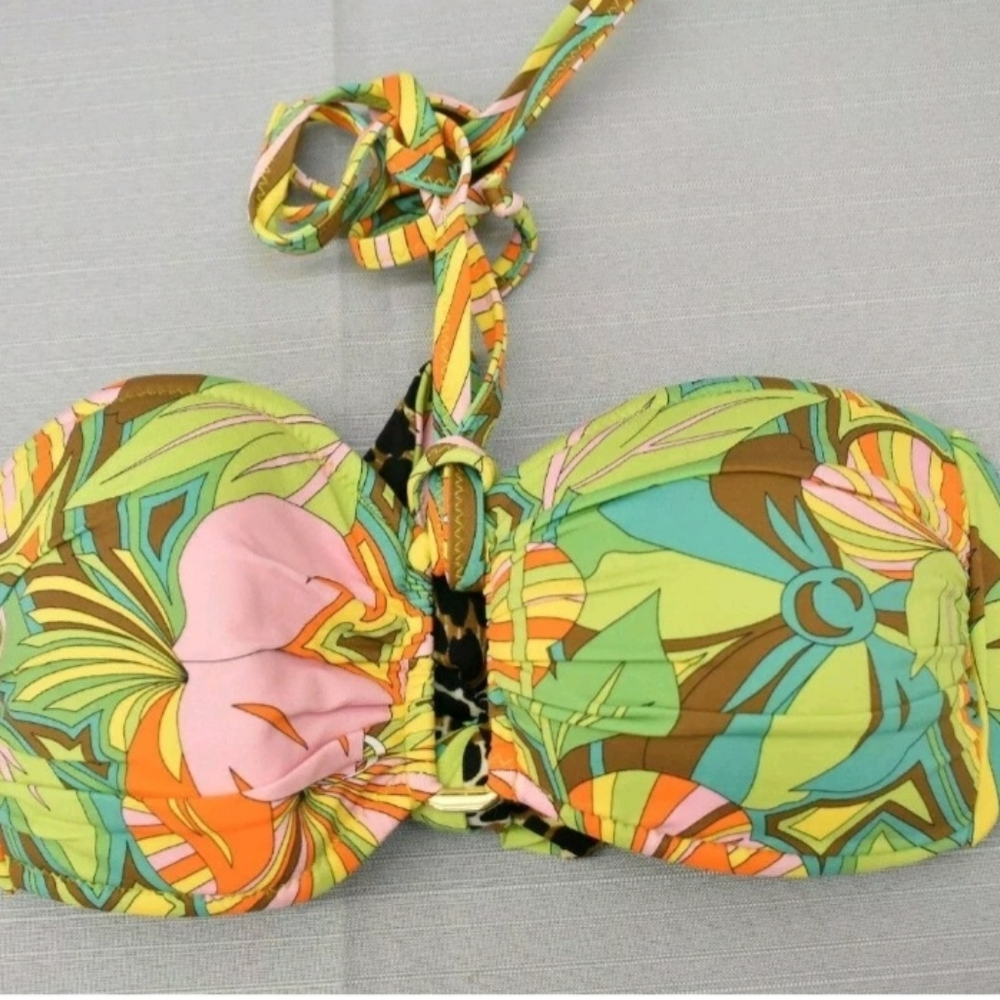 Letarte mod print bandeau top MED NWT for $108